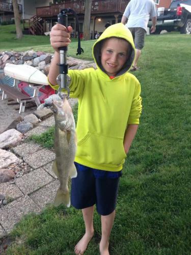 Lane Sheeder walleye